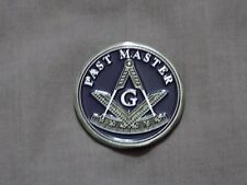  Masonic Past Master w/Square Challenge Coin Working Tools Fraternity NEW picture