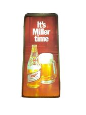 its miller time Beer Sign picture