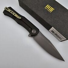 WE Knife Primoris Folding Knife Titanium Carbon Fiber Handle 20CV Blade 20047B-1 picture