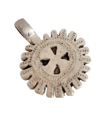 Antique Ethiopian Christian silver pendant picture