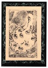 Many Eyes Etching Card From 2021 Halloween Edition Kickstarter #44/100. RRParks picture