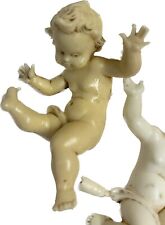 Vintage Italian Angel Cherub Baby Jesus Nativity 3 inch Resin Figurine Crafts picture