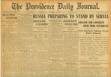 Russia to support Serbia Belgrade occupied Europe pessimistic July 30 1914 B37 picture