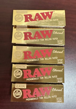RAW Classic Ethereal 1 1/4 Rolling Papers -5 PACKS picture