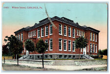 1909 Wilson School Carlisle Pennsylvania PA Antique Posted Postcard picture