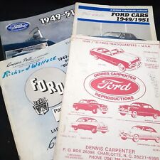 Ford Restoration Catalogs Dennis Carpenter 1949 - 1951 Full Size Cars Lot 4 picture