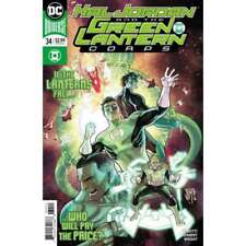 Hal Jordan & the Green Lantern Corps #34 in Near Mint + condition. DC comics [n; picture