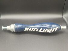 Bud Light Draft Beer Tap Handle Blue/White Anheuser Busch 12” picture
