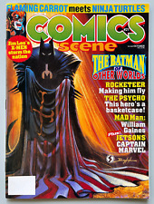 Comics Scene #21 Magazine TPB FN/VF 1991 Jim Lee's X-Men Rocketeer Batman TMNT picture