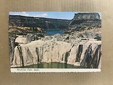 Postcard Idaho ID Shoshone Falls Scenic Waterfall Snake River Canyon Vintage PC picture