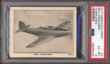 FC17 Saratoga 1940s Warplanes #7 Bell Aircobra (PSA 6 EX/MT) picture