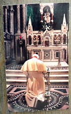 1999 POPE JOHN PAUL II ST. LOUIS PAPAL VISIT PRAYER CARD*Cathedral Basilica*3x5 picture