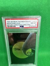 1993 Skybox Nightmare Before Christmas Newfound Love Spectra PSA 8 picture