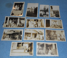 1920s Sorensen Family Photos Older Lady At Home With Family & Cat Oregon Or CA? picture