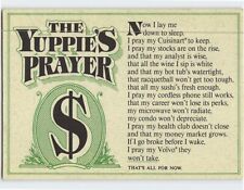 Postcard The Yuppies Prayer picture