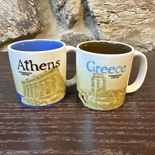 Athens/Greece Starbucks Demitasse Espresso Mugs Cups 3oz 2009 picture