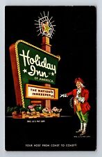 Austinburg OH-Ohio, Holiday Inn of Ashtabula, Antique Vintage Souvenir Postcard picture