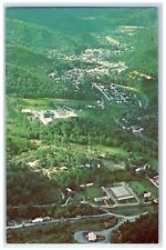 c1960's Aerial View Of Whitesburg Kentucky KY Unposted Residence Trees Postcard picture