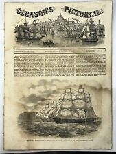 Vintage Gleason's Pictorial - Oct 11 1851 - News - Travel - Portraits - New York picture