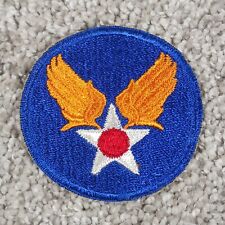 Vintage US Army Air Force Patch USAAF Full Color WWII Original AAF Wings picture
