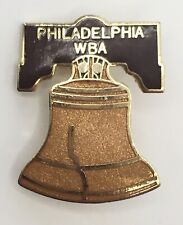 Vintage WBA Philadelphia Liberty Bell Pin Women's Bowling Association picture