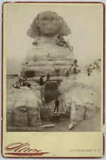 Old 4X6 Photo 1889 The American baseball party at the Sphinx 101035 picture