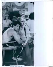 Vintage Sasha Czack Sylvester Stallone'S First Wife On Set Celebrity Photo 8X10 picture