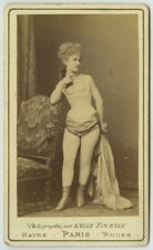 1876-80 Emile Tourtin CDV in Paris. An actress named Marthe. picture
