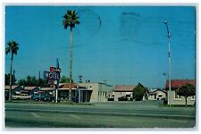 1973 Sun Valley Motel Cars Roadside Mesa Arizona AZ Posted Vintage Postcard picture