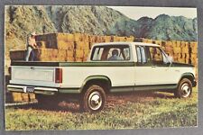 1980 Ford F-150 Supercab XLT Pickup Truck Postcard Excellent Original 80 picture