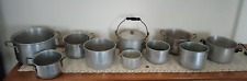Large Lot  of Vintage Wear-Ever & Comet Aluminum Pot's One Family owned picture