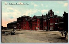 South Omaha, Nebraska - Stock Exchange Building's - Vintage Postcard - Unposted picture