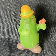 Vintage 1985 AVON Somersaults Herby Derby Cucumber Pickle PVC Figure Figurine  picture
