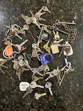 Vintage Key Lot Car Skeleton Locks picture