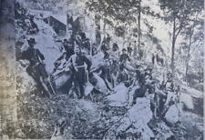 1912 Vintage Illustration General James S. Negley & Staff Civil War picture