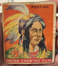 1933 Goudey Indian Gum #28 Pontiac picture