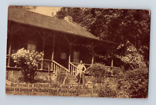 Pc02  Postcard 1918 Redwood Lodge Santa Cruz Calif Pvt Gorton / Lovie 009a picture