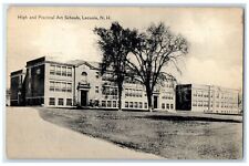 1946 High And Practical Art Schools Laconia New Hampshire NH Posted Postcard picture
