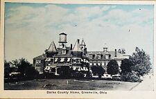 Greenville Ohio Defunct Darke County Home Fire Destroyed Vintage Postcard c1920 picture