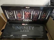 The Infinity Saga Hall Of Armor FIGPIN Deluxe Box Set Iron Man Locked NO LOGO picture