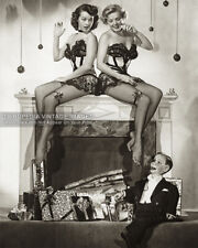 1940s Photo Edgar Bergen's *Charlie McCarthy* Dummy Pinup Girls Christmas Mantle picture