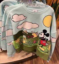 Disney Parks Mickey Garden Collection Short Sweatshirt By Mickey And Co L XL 1X picture