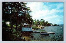 Wolfeboro NH-New Hampshire, Point Breeze, Lake Wentworth, Vintage Postcard picture