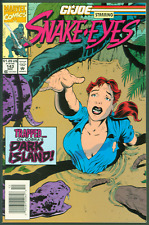 Vintage 1993 Marvel Comics G.I. Joe #143 VF Newsstand  Dark Island picture