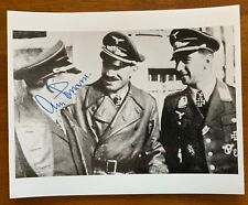 WWII German Luftwaffe General Adolf Galland Flying Ace Signed Photo picture