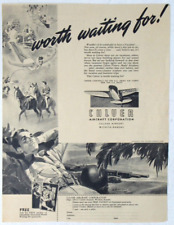Vintage 1943 Culver Victory Aircraft Print Ad picture