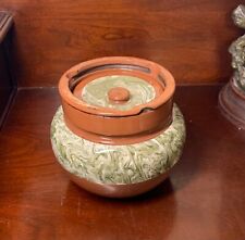 BEAUTIFUL STONEWARE TOBACCO JAR, PLEASE SEE CONDITION DETAILS picture