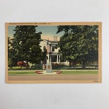 Postcard South Carolina Columbia SC Woodrow Wilson Home 1949 Posted Linen picture