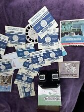 Vintage 1950s Sawyer's View-Master Stereoscope In Box with View-Master Reels picture