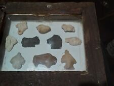 Authentic Native American Animal Effigy Artifacts collector's board picture